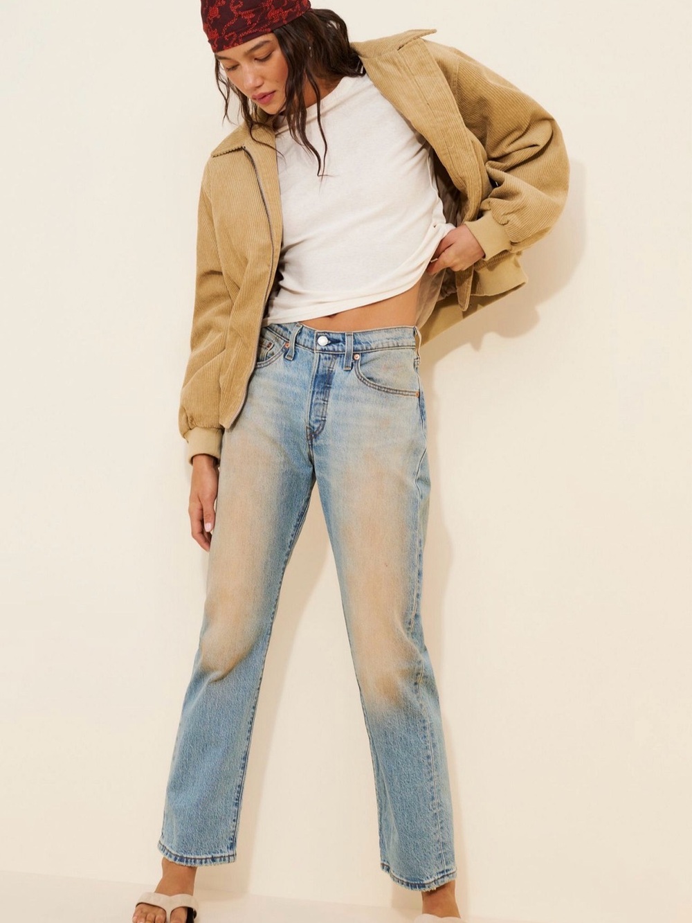 Levi's Light Blue Straight Leg Women's Jeans